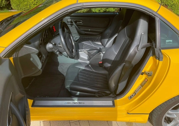 Mercedes-Benz SLK cena 74900 przebieg: 153600, rok produkcji 2002 z Nisko małe 407